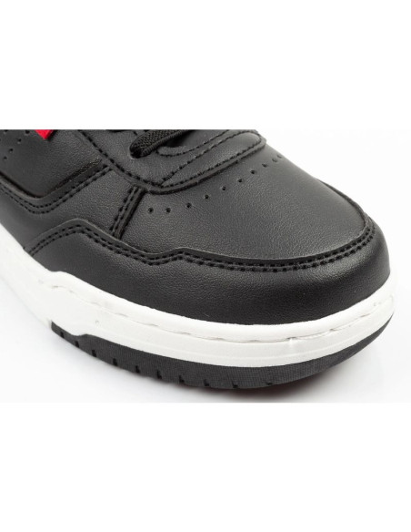 Levi's buty dziecięce sportowe john se czarne na rzep za kostkę