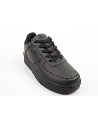 Levi's buty dziecięce sportowe evelyn czarne młodzieżowe sneakersy