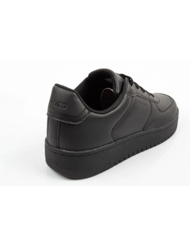 Levi's buty dziecięce sportowe evelyn czarne młodzieżowe sneakersy