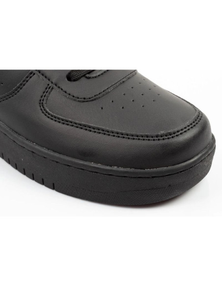 Levi's buty dziecięce sportowe evelyn czarne młodzieżowe sneakersy