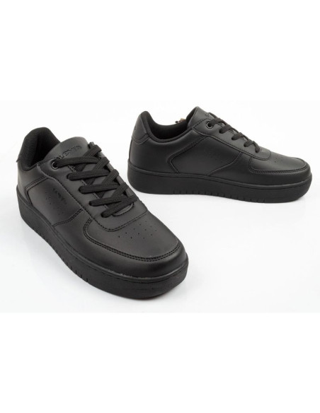 Levi's buty dziecięce sportowe evelyn czarne młodzieżowe sneakersy