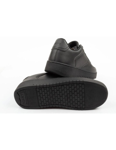 Levi's buty dziecięce sportowe evelyn czarne młodzieżowe sneakersy