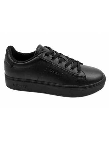 Levi's buty dziecięce sportowe evelyn czarne młodzieżowe sneakersy