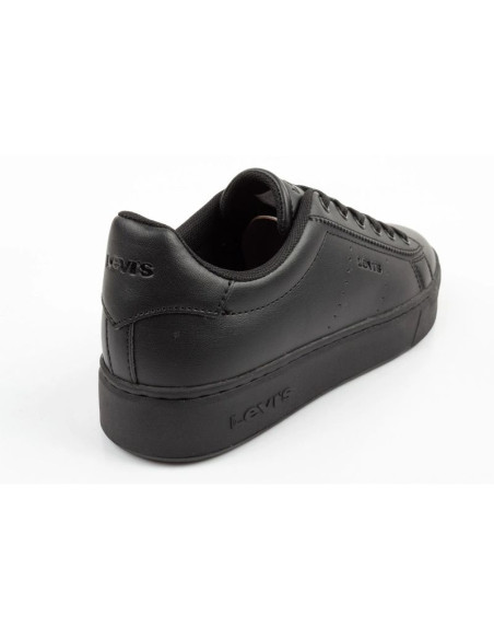 Levi's buty dziecięce sportowe evelyn czarne młodzieżowe sneakersy