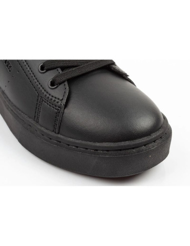 Levi's buty dziecięce sportowe evelyn czarne młodzieżowe sneakersy