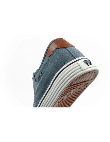 Wrangler buty męskie sportowe calypso derby trampki niebieskie wygodne