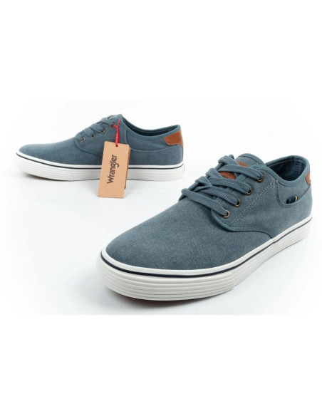 Wrangler buty męskie sportowe calypso derby trampki niebieskie wygodne