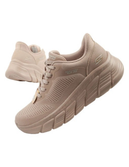 Skechers buty damskie sportowe bobs b flex slip-ins beżowe wygodne