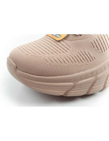 Skechers buty damskie sportowe bobs b flex slip-ins beżowe wygodne