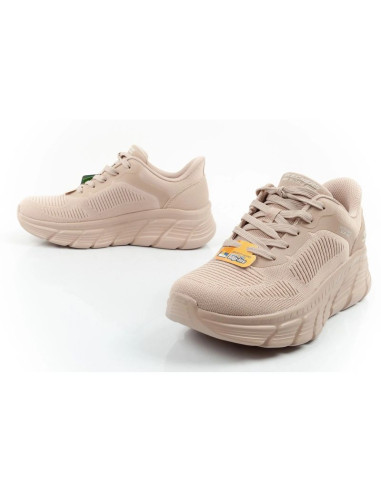 Skechers buty damskie sportowe bobs b flex slip-ins beżowe wygodne