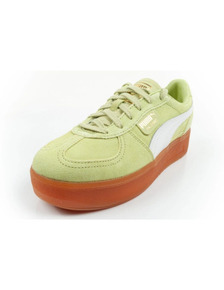 Puma buty damskie sportowe sneakersy palermo platforma modne zielone