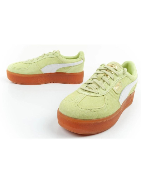 Puma buty damskie sportowe sneakersy palermo platforma modne zielone