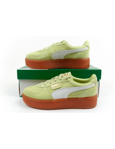 Puma buty damskie sportowe sneakersy palermo platforma modne zielone