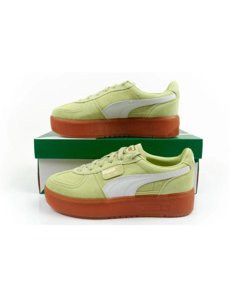 Puma buty damskie sportowe sneakersy palermo platforma modne zielone