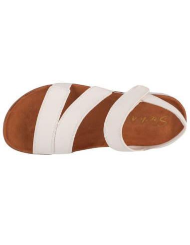 Skechers lifted comfort 163252-wht białe 36