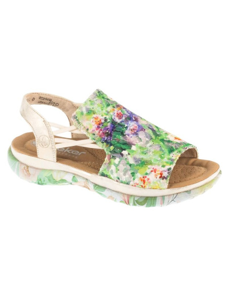Rieker sandals 64841-90 wielokolorowe 36