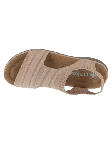 Rieker sandals 64850-31 beżowe 36