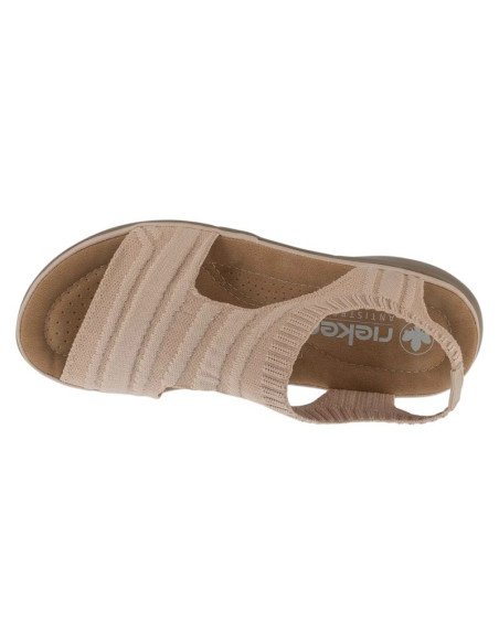 Rieker sandals 64850-31 beżowe 36