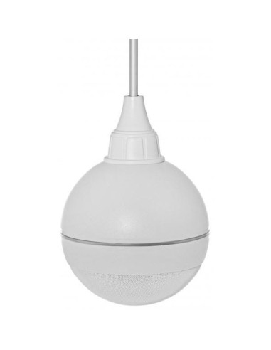 Głośnik kulowy sufitowy hqm-sk1015/w 10w 100v biały