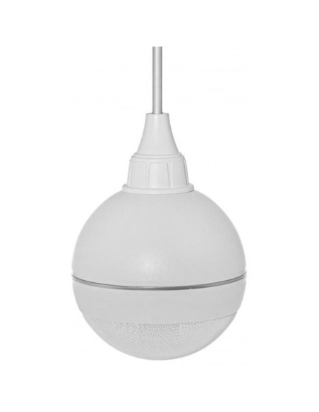 Głośnik kulowy sufitowy hqm-sk1015/w 10w 100v biały