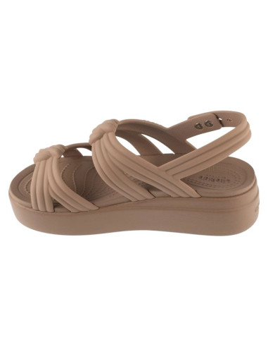 Crocs brooklyn knot low wedge sandal 212864-2q9 brązowe 36/37