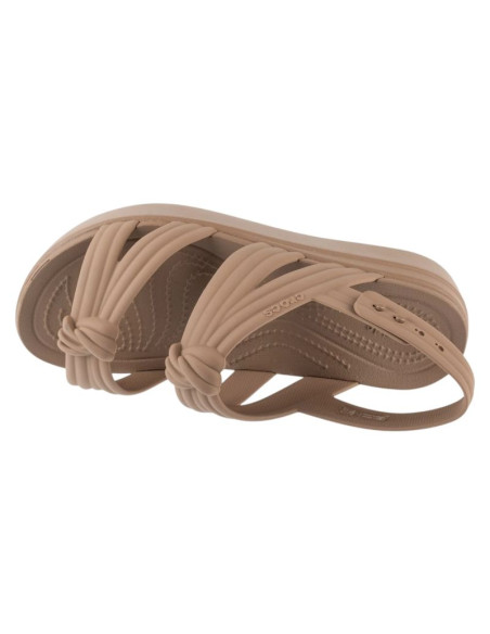 Crocs brooklyn knot low wedge sandal 212864-2q9 brązowe 36/37