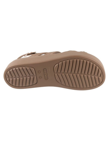 Crocs brooklyn knot low wedge sandal 212864-2q9 brązowe 36/37