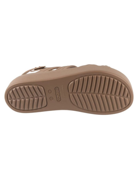 Crocs brooklyn knot low wedge sandal 212864-2q9 brązowe 36/37