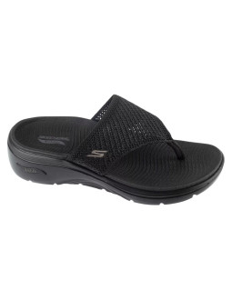 Skechers go walk arch fit 2.0 sandal - carrie 140861-bbk czarne 36