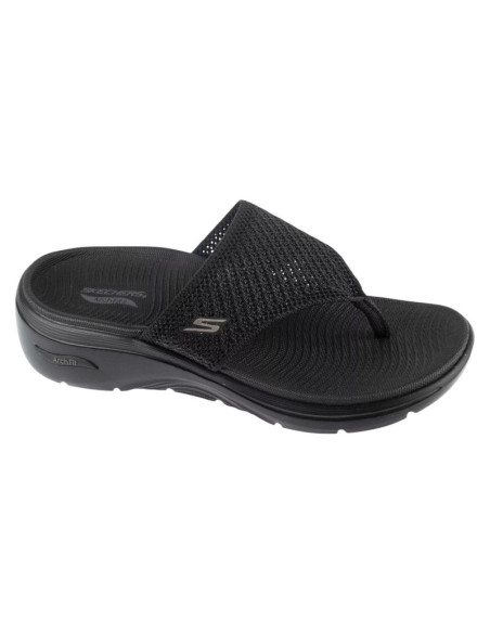 Skechers go walk arch fit 2.0 sandal - carrie 140861-bbk czarne 36