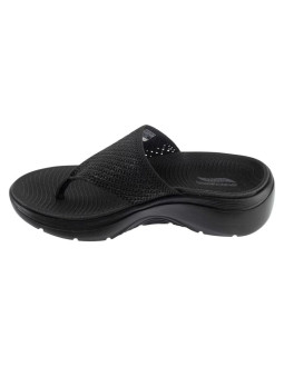 Skechers go walk arch fit 2.0 sandal - carrie 140861-bbk czarne 36 2