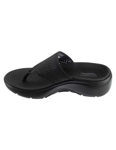 Skechers go walk arch fit 2.0 sandal - carrie 140861-bbk czarne 36