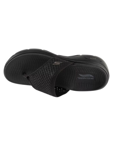 Skechers go walk arch fit 2.0 sandal - carrie 140861-bbk czarne 36
