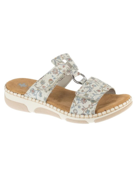 Rieker slides shoes 66292-90 białe 36