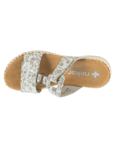 Rieker slides shoes 66292-90 białe 36