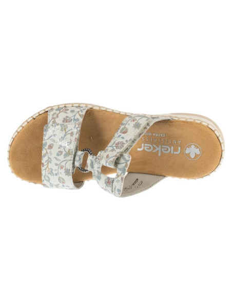 Rieker slides shoes 66292-90 białe 36