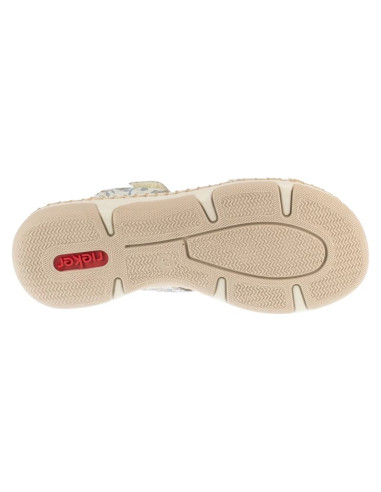 Rieker slides shoes 66292-90 białe 36