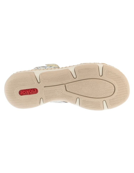 Rieker slides shoes 66292-90 białe 36