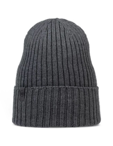 Buff  knitted norval hat beanie 12424293010 szare one size