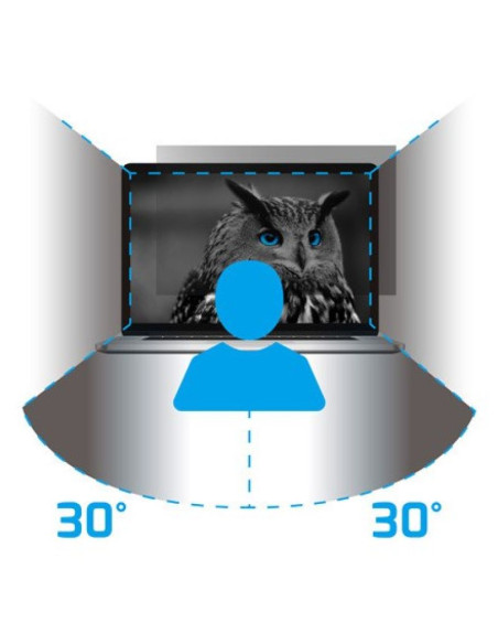Natec filtr prywatyzujący owl 17.3" 16:9