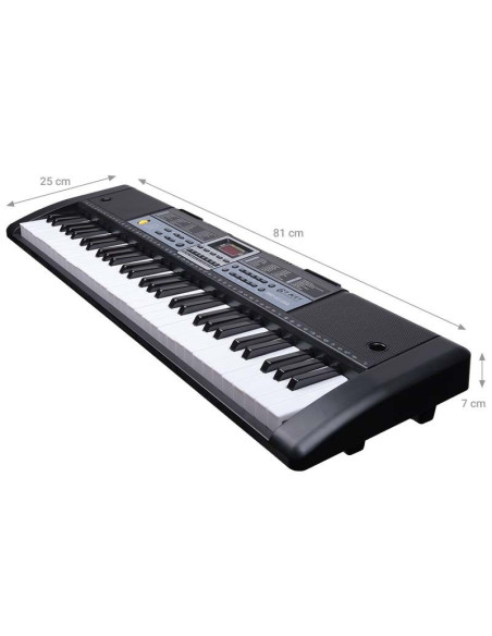 Mq 6136l keyboard organy z mikrofonem dla dzieci