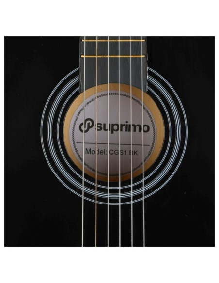 Suprimo cgs1 bk - gitara klasyczna 4/4, czarna