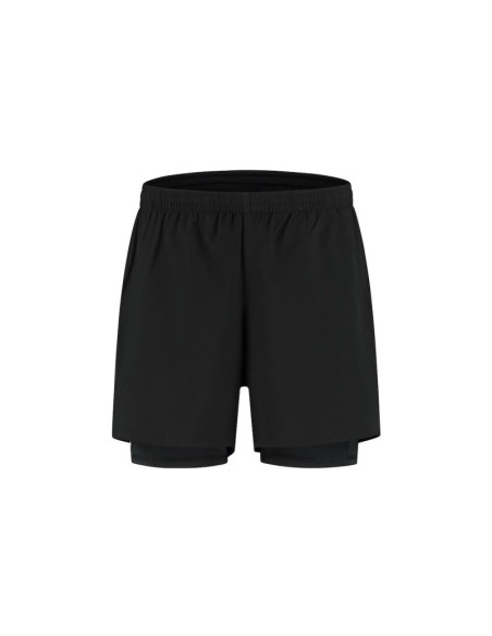 Rogelli spodenki męskie 2w1 distance czarne 3xl