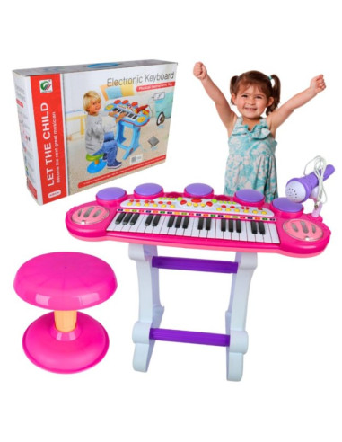 Suprimo eva keyboard edukacyjny elektroniczny bate