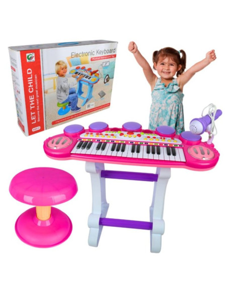 Suprimo eva keyboard edukacyjny elektroniczny bate