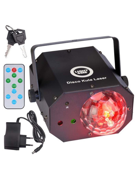 Light4me disco kula laser multiefekt świetlny led