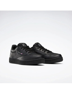 Sneakersy reebok club c black/charcoal-int (100000198) 2