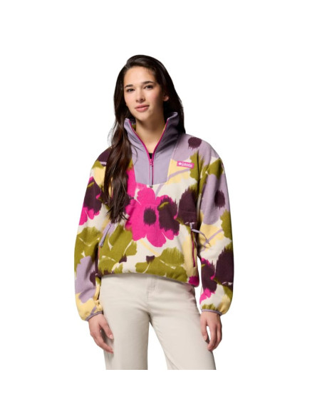 Columbia sequoia grove printed half zip fleece 2136204538 wielokolorowe l