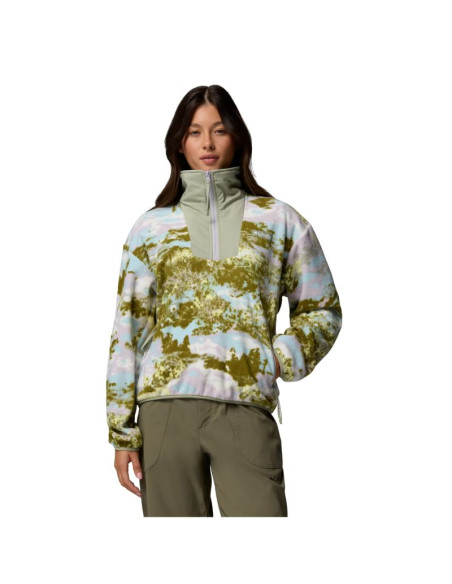 Columbia sequoia grove printed half zip fleece 2136204775 wielokolorowe l