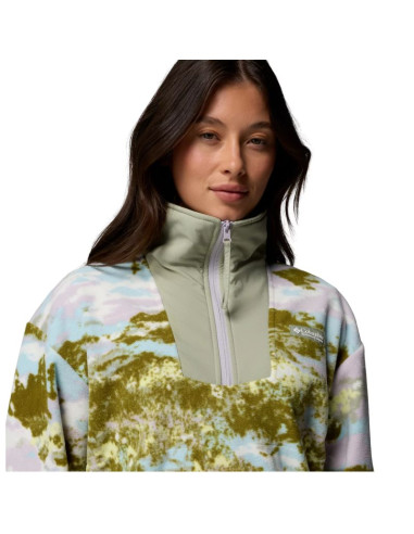 Columbia sequoia grove printed half zip fleece 2136204775 wielokolorowe l